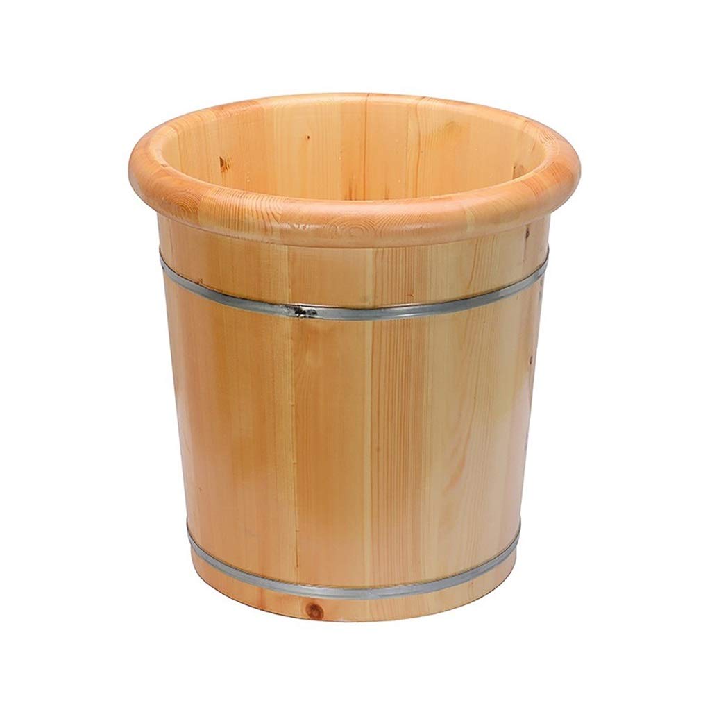 Premium Wooden Foot Bath Tub with Massage & Sauna Features - Home Spa Relaxation for Stress Relief & Foot Care - Perfect for Home Use, Gifts & Wellness Retreats