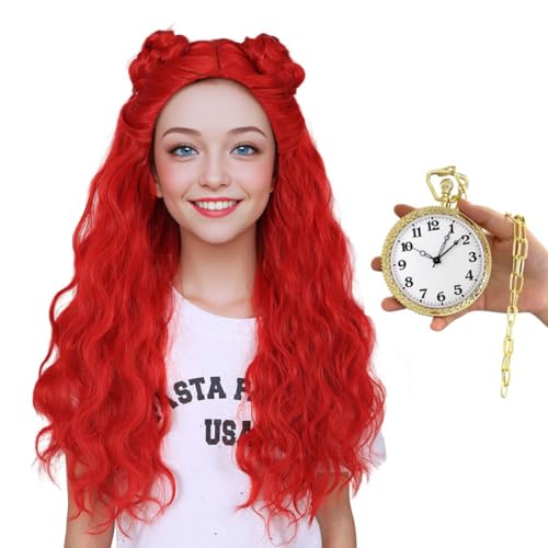 Red with Pocket Watch