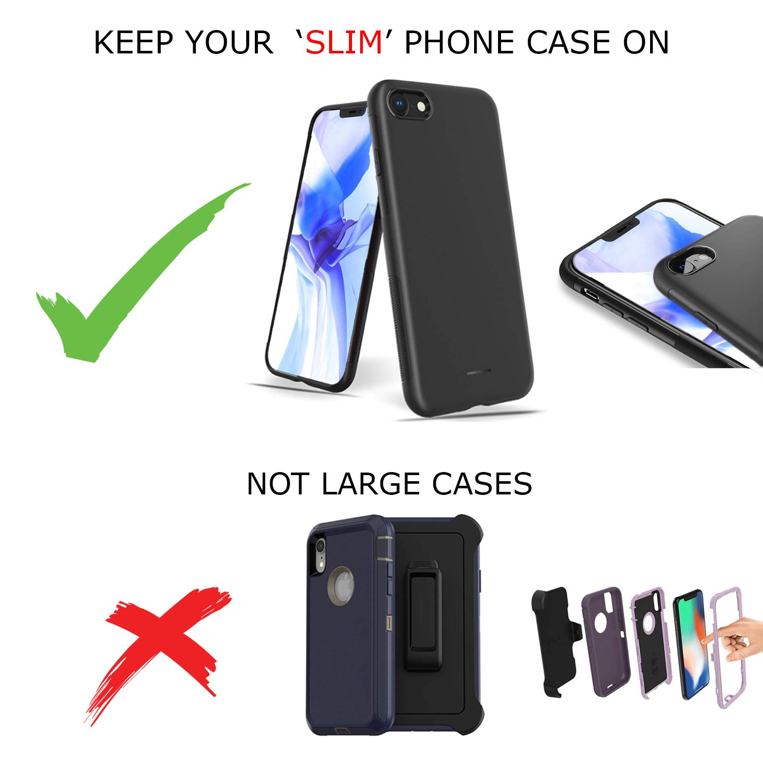 Samsung Galaxy S25/S24/S23/S22/S21/S20 Armband - RevereSport Adjustable Running Phone Holder for Men & Women, Non-Slip Workout Arm Strap for Jogging, Gym, Fitness & Outdoor Activities