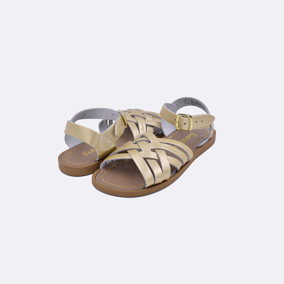 Retro Saltwater Sandals for Toddlers - Comfortable & Stylish Beach Shoes for Kids - Perfect for Summer, Beach Trips & Outdoor Play
