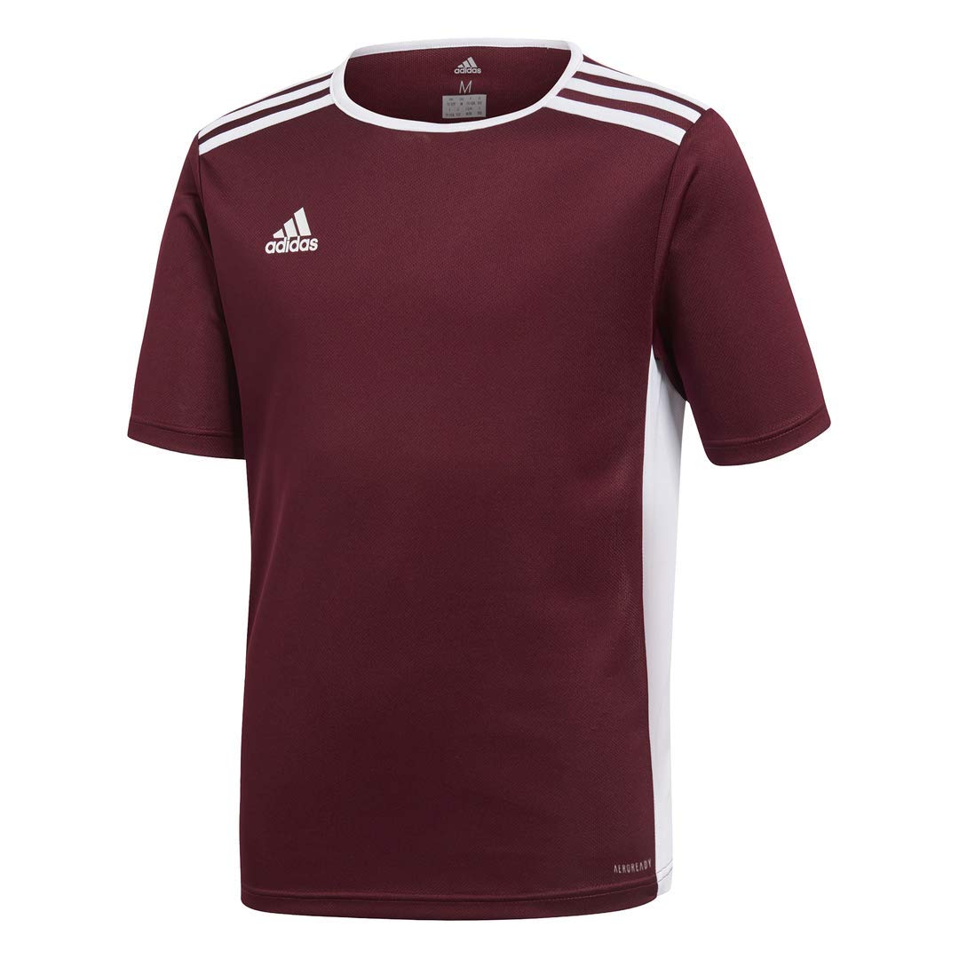 Adidas Boys' Entrada 18 Soccer Jersey - Youth Football Shirt for Training & Matches - Lightweight & Breathable Sports Apparel