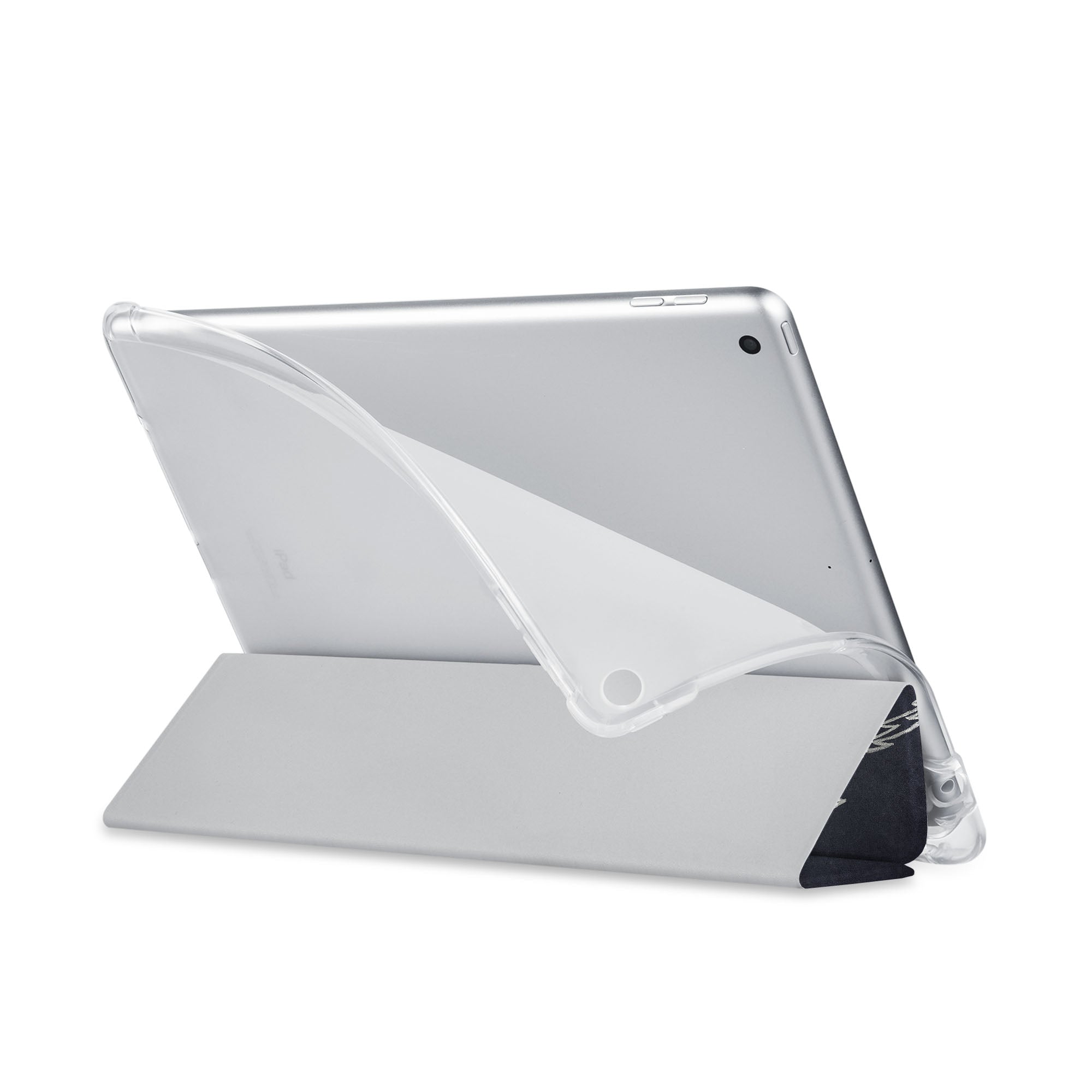 Premium iPad See-Through Case with Astronaut Space Design - Slim Protective Cover for iPad Air/Pro, Perfect for Work, School & Travel