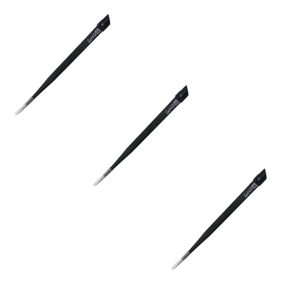 3Pcs Rhinestone Tweezers for Nails - Precision Jewel & Crystal Applicator Tool for Nail Art, Ingrown Hair, and Eyebrow Grooming - Perfect for DIY Manicures and Professional Salon Use