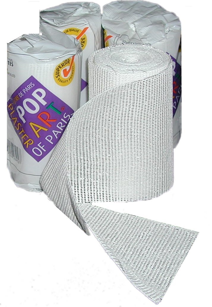 Premium Pop Art Plaster Bandages - 8 Rolls (4