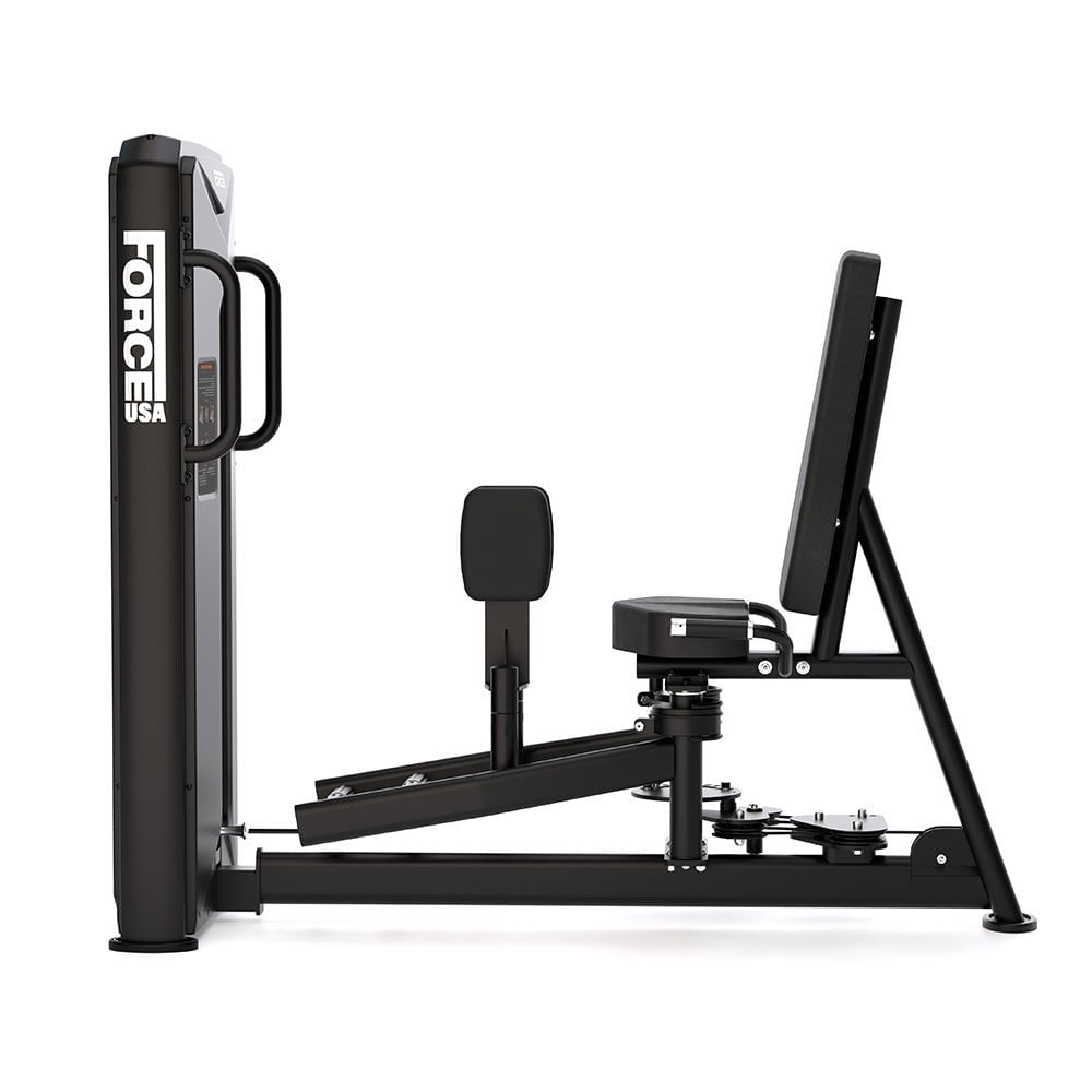 Force USA Solitude Abductor Adductor Machine for Outer Inner Thigh Workout - Home Gym Strength Training Equipment for Leg Toning and Glute Activation