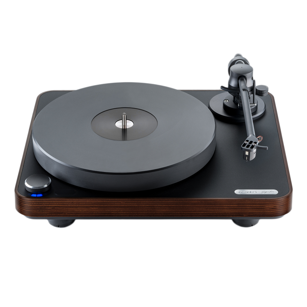Clearaudio Signature Turntable with 12V Professional Power Supply - High-End Vinyl Record Player for Audiophiles & Home Music Systems