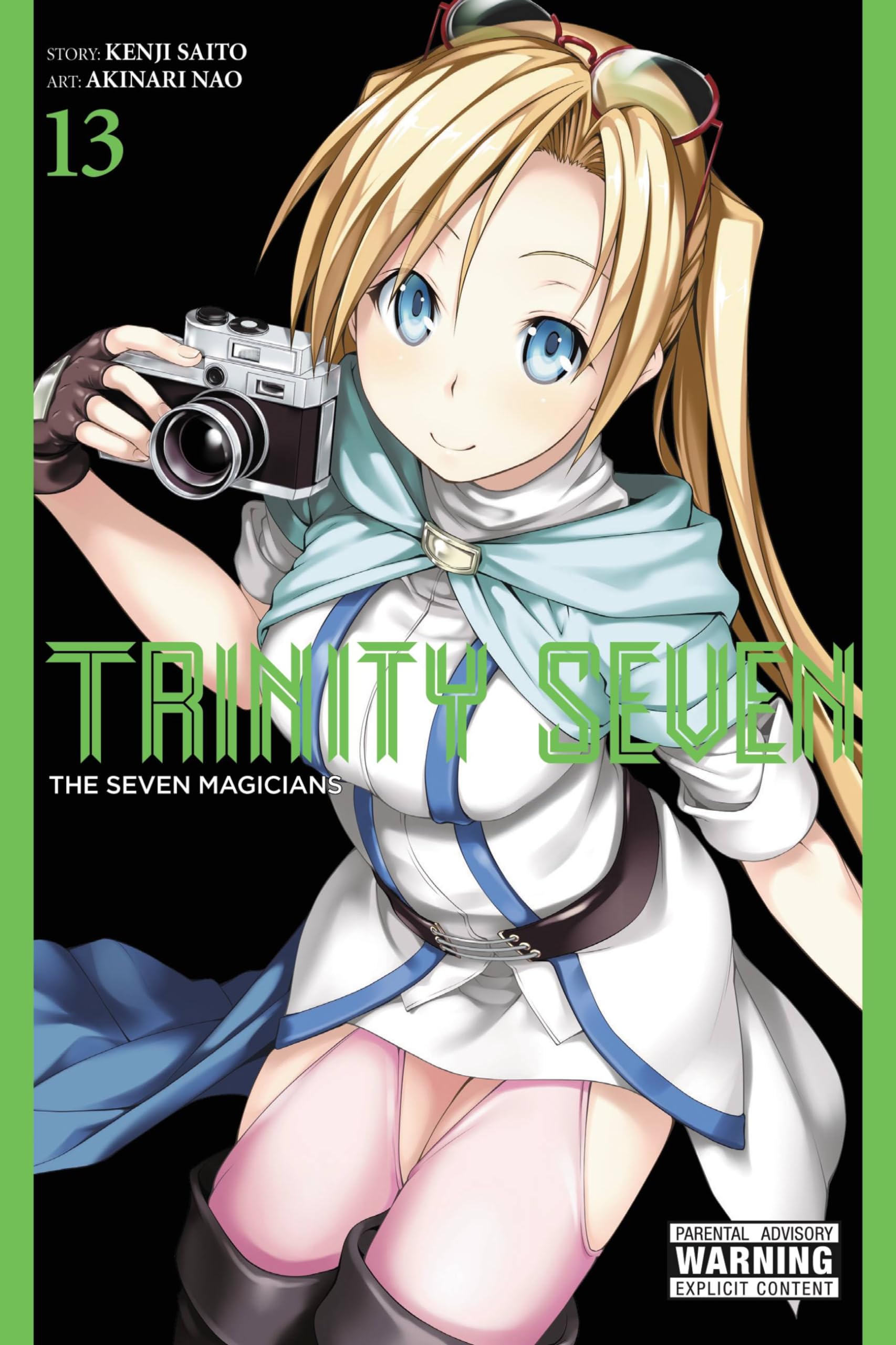 Trinity Seven Vol. 13: The Seven Magicians - Manga Book for Anime Fans | Perfect for Collectors & Fantasy Readers | Great Gift for Comic Lovers