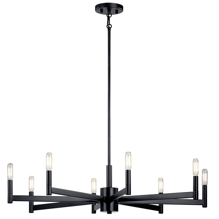 Callaway Chandelier - Elegant Crystal Ceiling Light Fixture for Dining Room, Living Room & Bedroom | Modern Home Decor Lighting for Wedding, Hotel & Restaurant