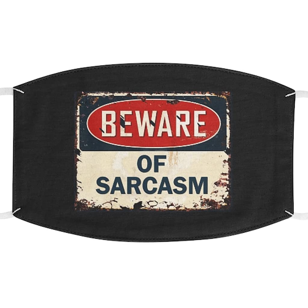 Funny Sarcastic Face Mask for Adults - Humor & Offensive Style for Parties