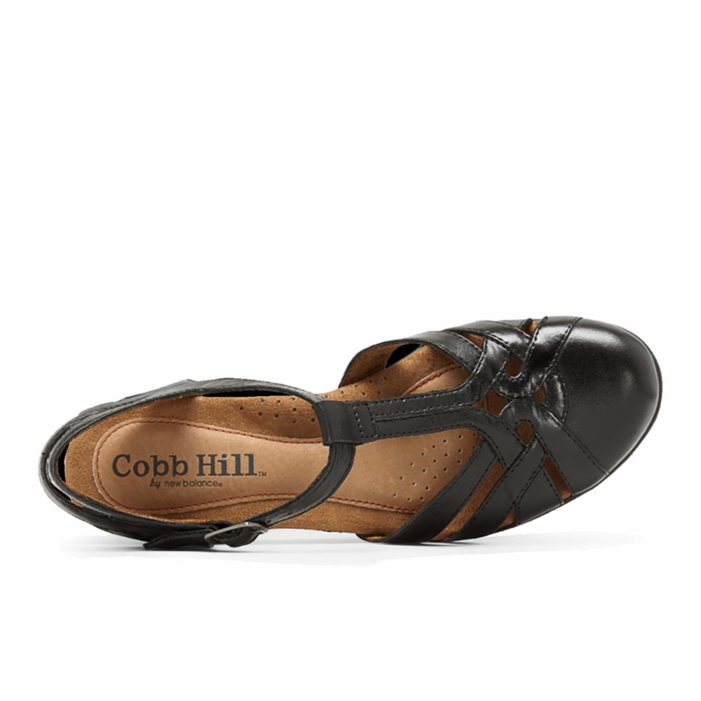 Cobb Hill Women's Abbott Aubrey Black Mary Jane Shoes - Comfortable & Stylish for Work, Walking & Casual Outfits