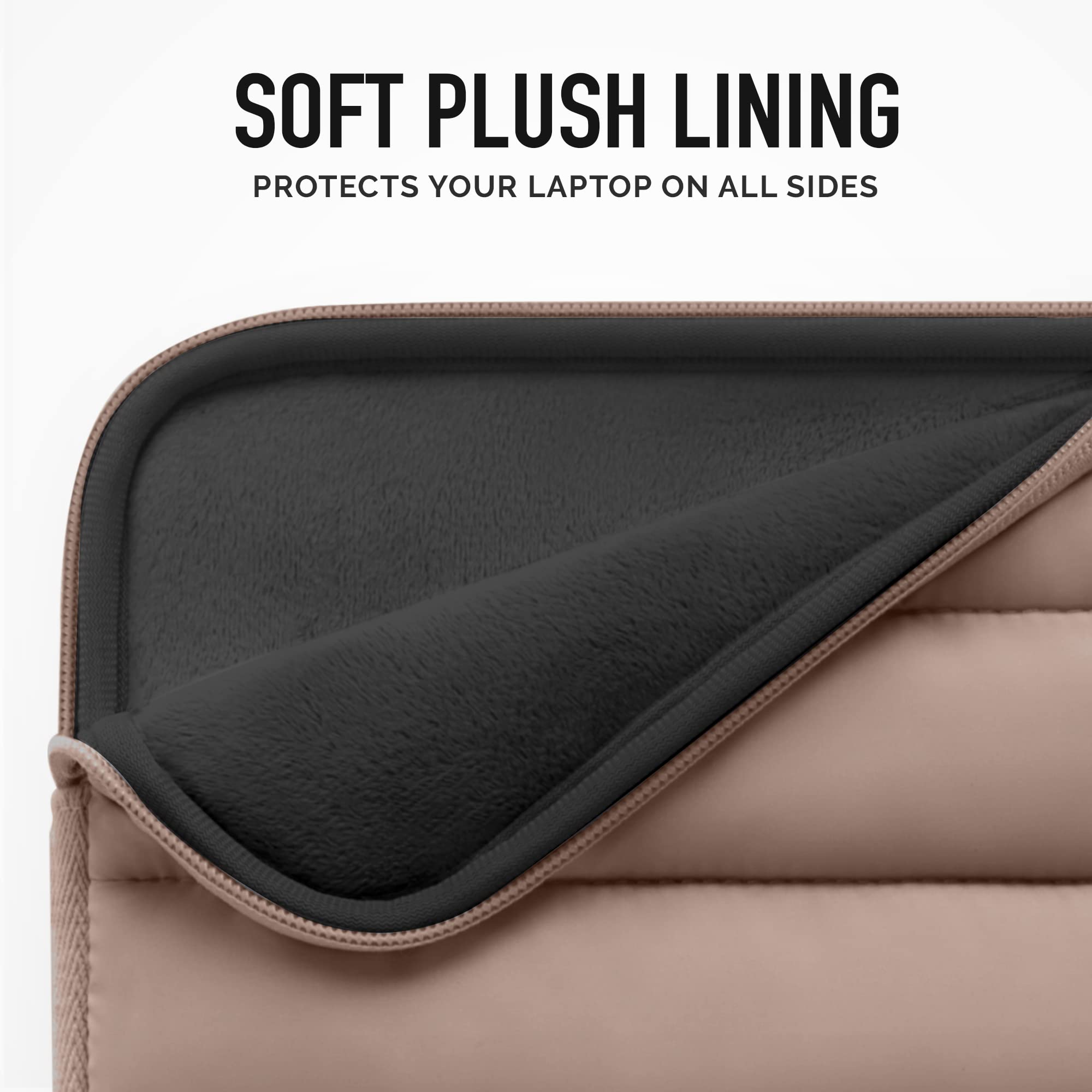 VANDEL The Original Puffy Laptop Sleeve Case - 13-14 Inch Protective Laptop Bag for MacBook Air/Pro 13/14, iPad Pro 12.9, HP, Dell, ASUS - Lightweight & Water-Resistant Computer Cover for Work, School & Travel