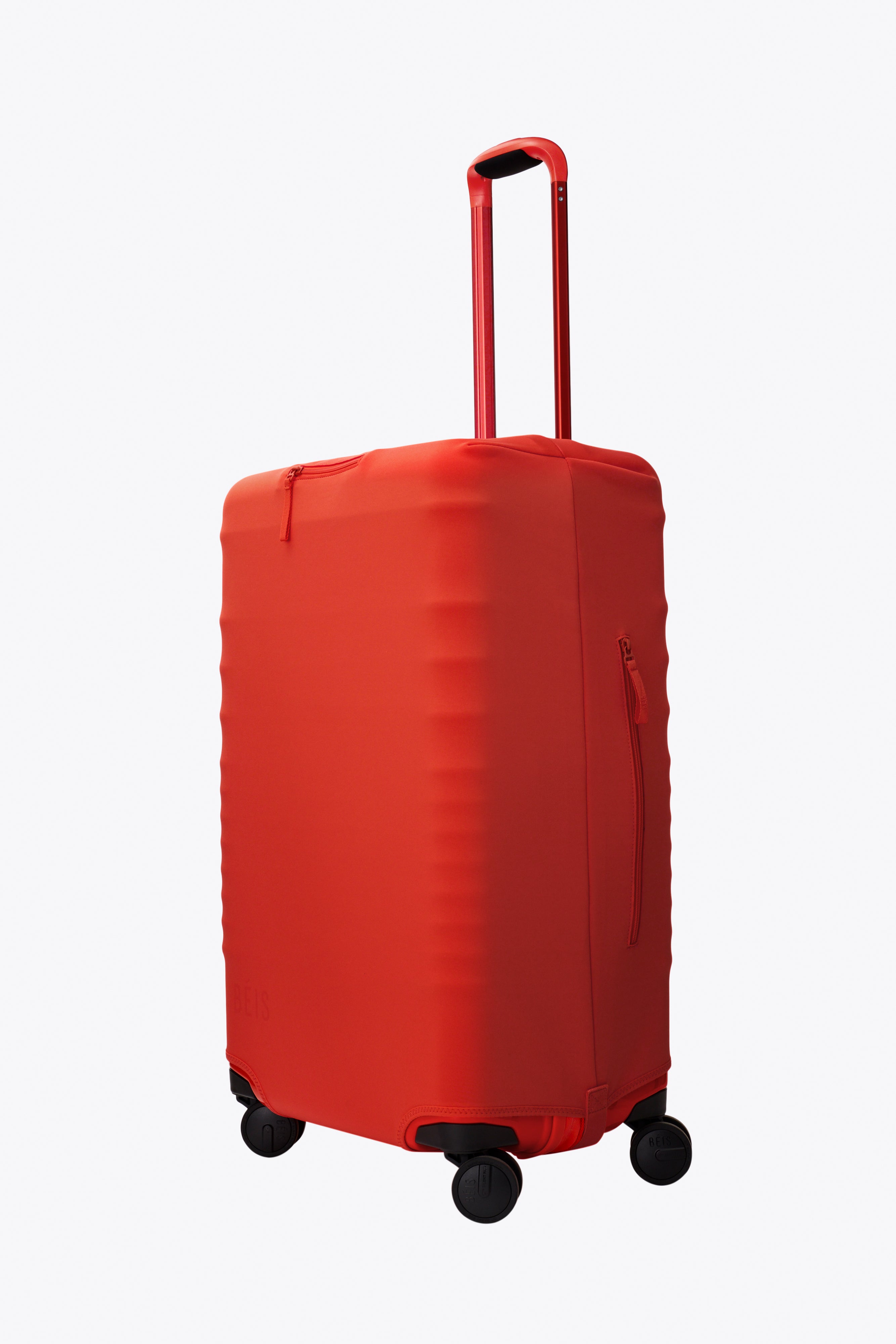 Flame Pattern Medium Check-In Luggage Cover - Waterproof Protective Suitcase Case for Travel - Perfect for Airplane, Cruise & Business Trips