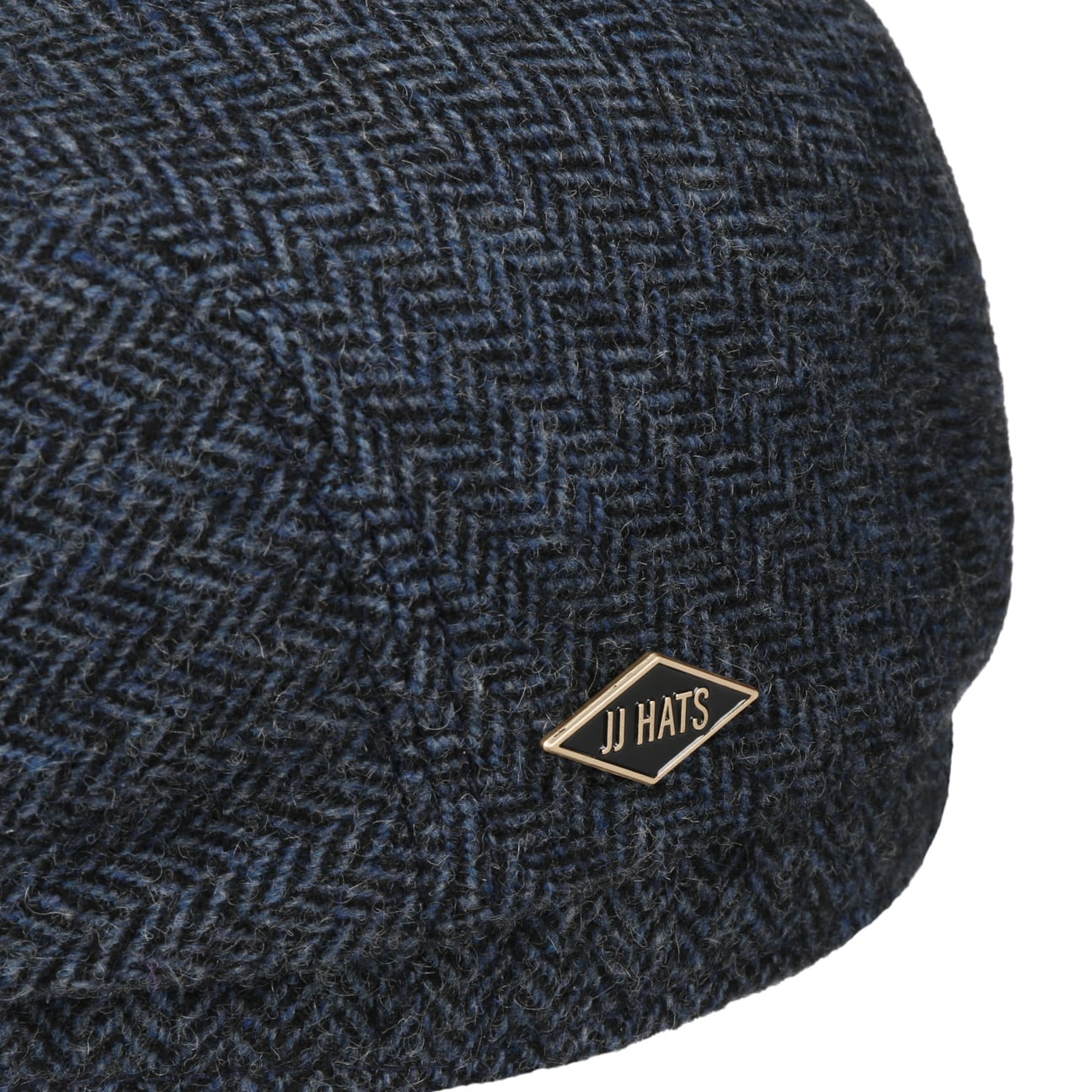 JJ Hats Men's Herringbone Driver Cap - Classic Vintage Style Flat Cap for Casual Wear, Golf, Outdoor Activities & Travel