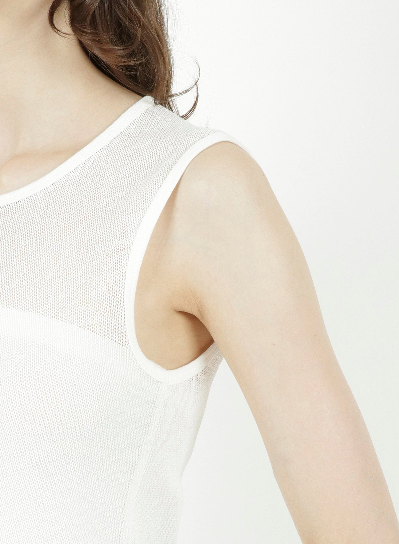 Soft Cotton Faux Linen Knit Asymmetrical Tank Top - Women's Summer Casual Wear for Beach, Travel & Everyday Outfits