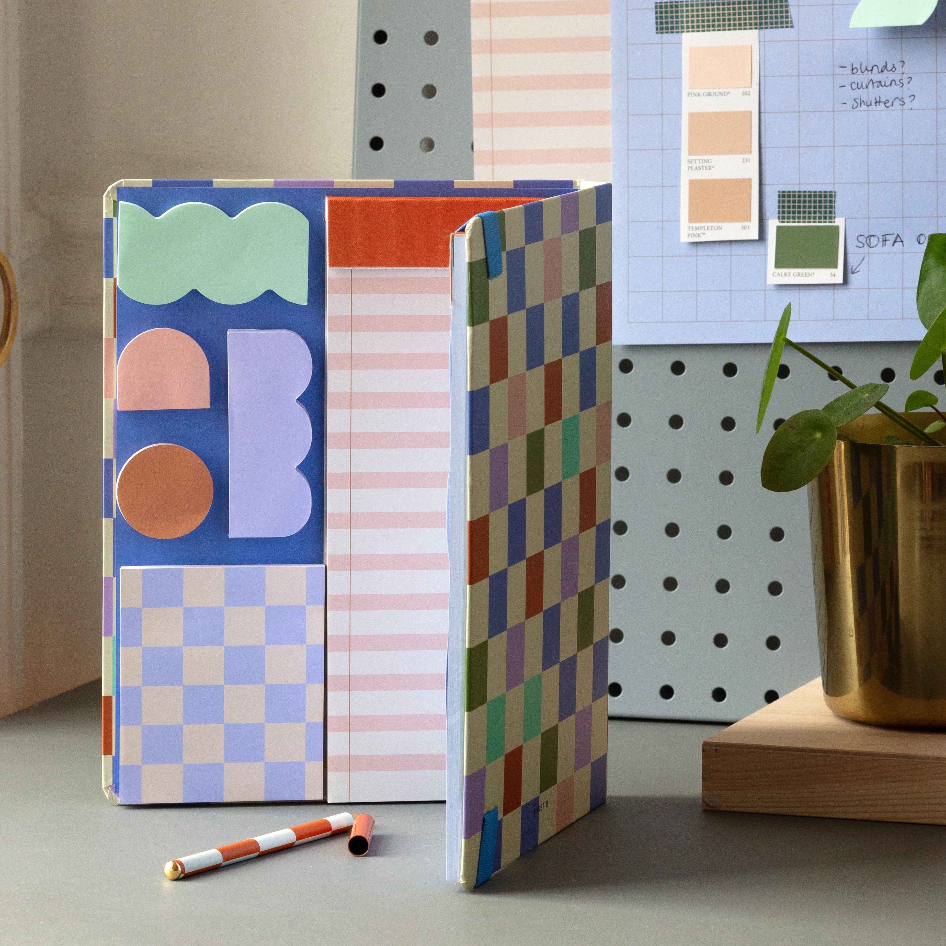 Inkerie Sticky Notes Set with Notepad and Pen - Perfect for Office, School, and Home Organization