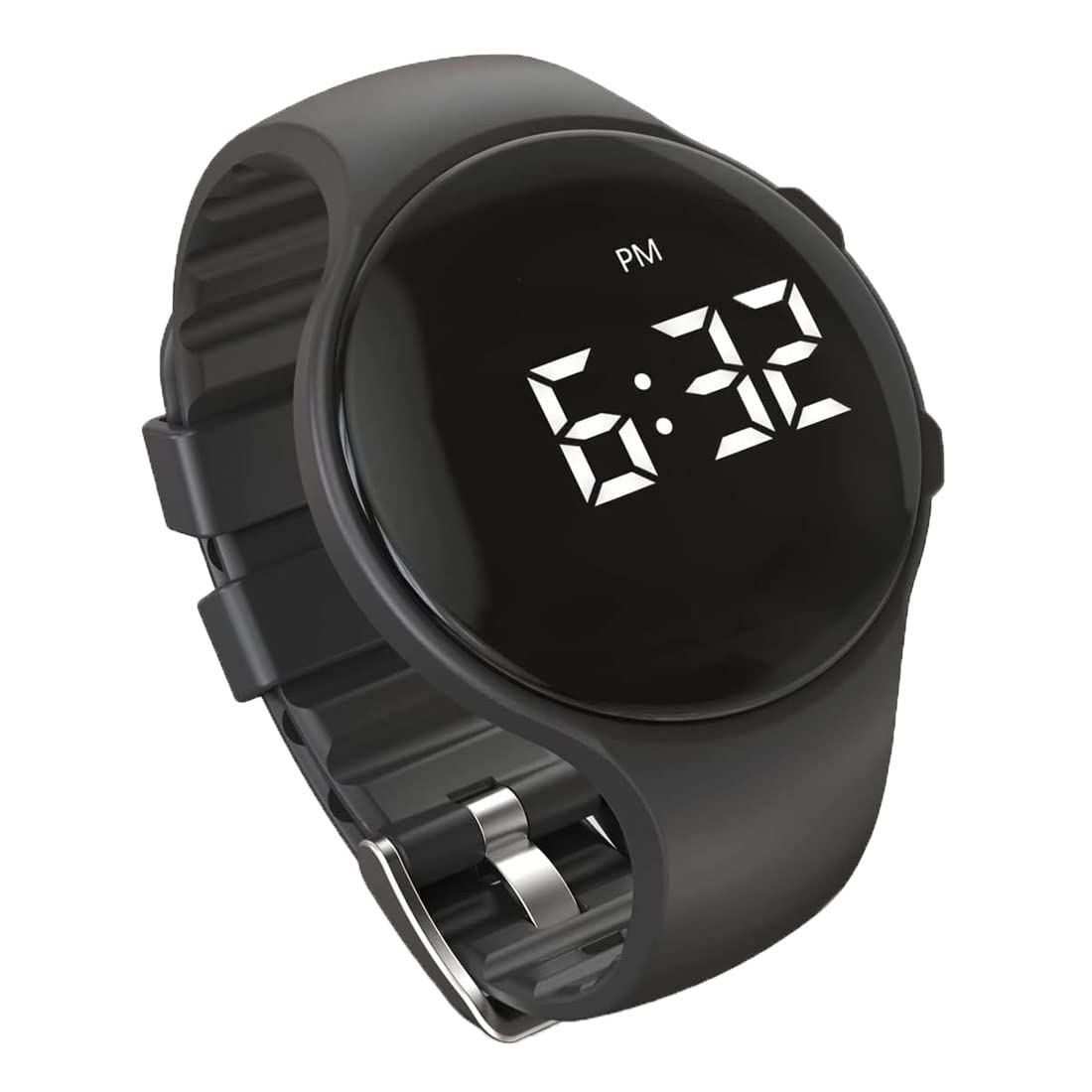 Vibrating Alarm Watch for Potty Training & Medical Reminders - Waterproof Countdown Timer Watch with Lock Screen (Black) | Ideal for Kids, Elderly Care & Special Needs