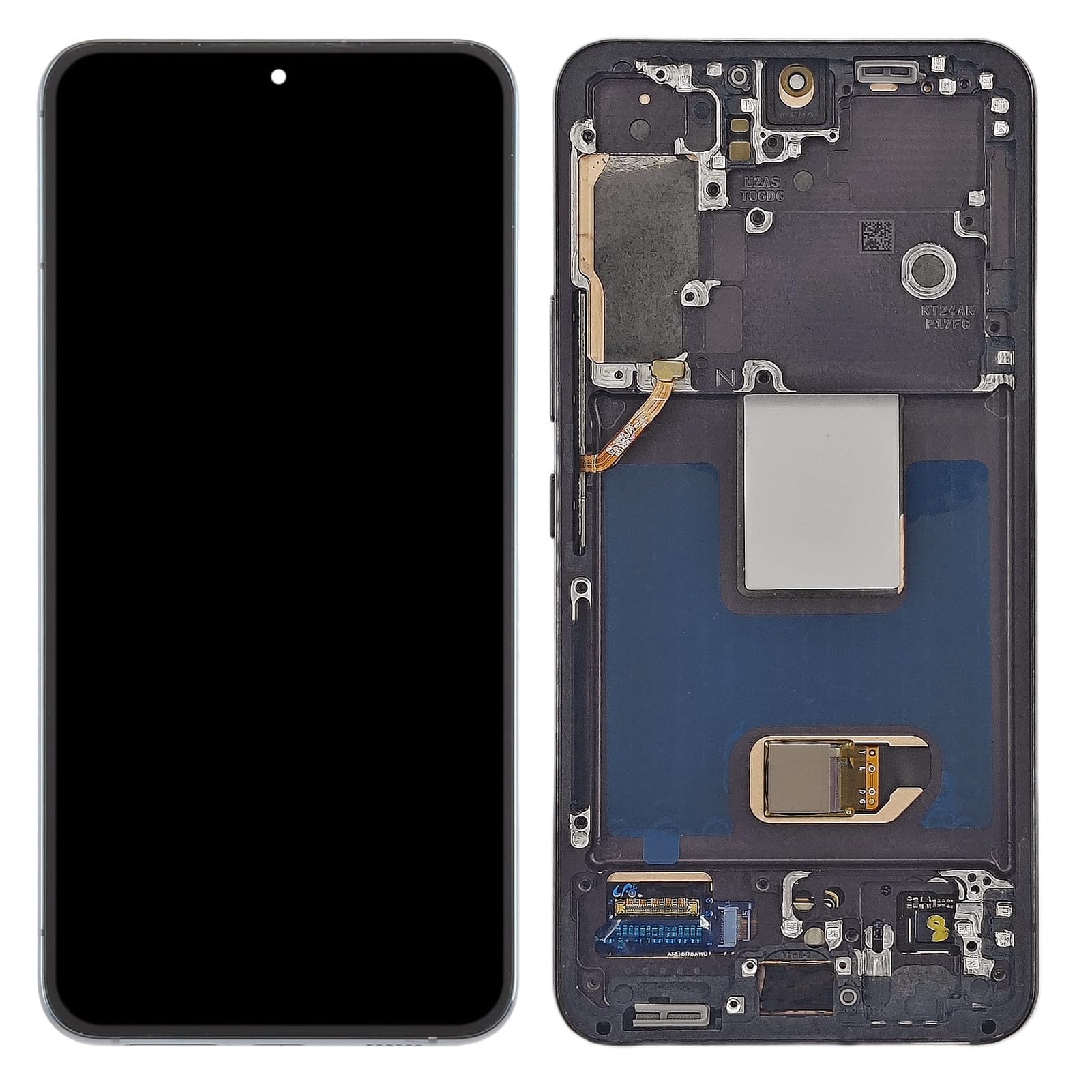 Original Title: ZTOOYO【US Version】 AMOLED for Samsung Galaxy S22 5G Screen Replacement with Frame for Samsung S22 SM-G901u G901a G901w LCD Display digitizer Touch Screen Assembly with Repair Tools 6.1 inch Black    Optimized Title:   **Samsung Galaxy S22 5G AMOLED Screen Replacement with Frame – 6.1