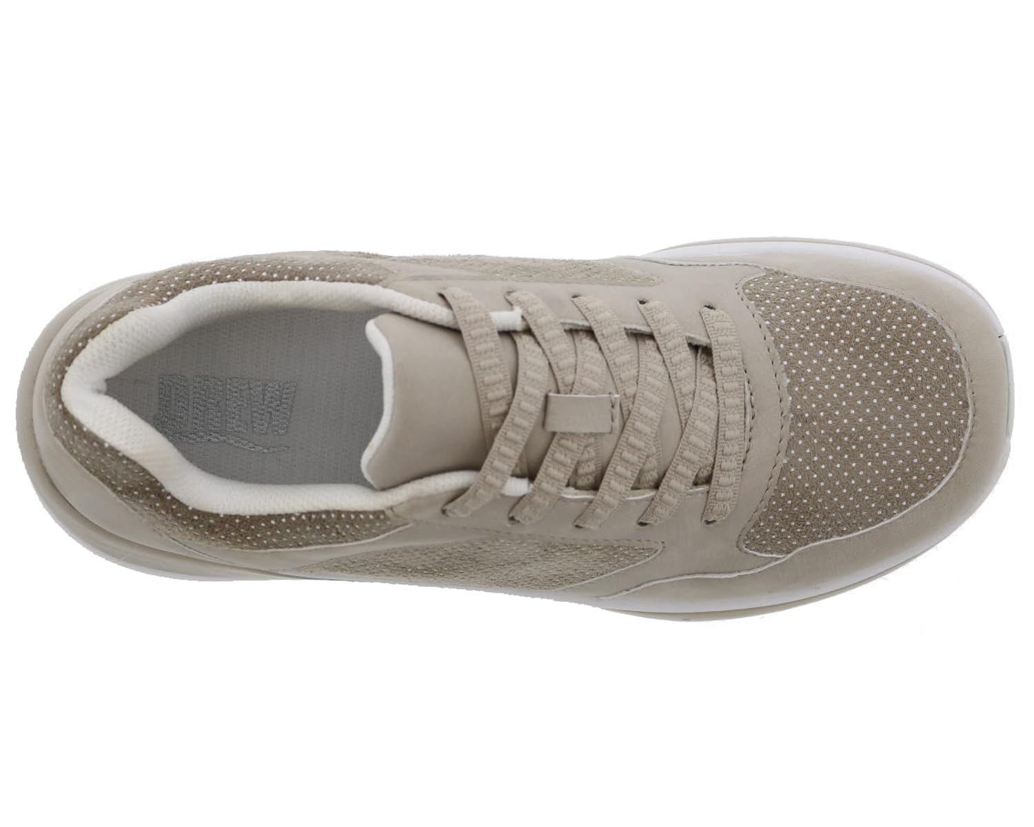 Drew Chippy Women's Comfortable Lace-Up Walking Shoes - Lightweight Supportive Sneakers for Walking, Travel & Everyday Wear