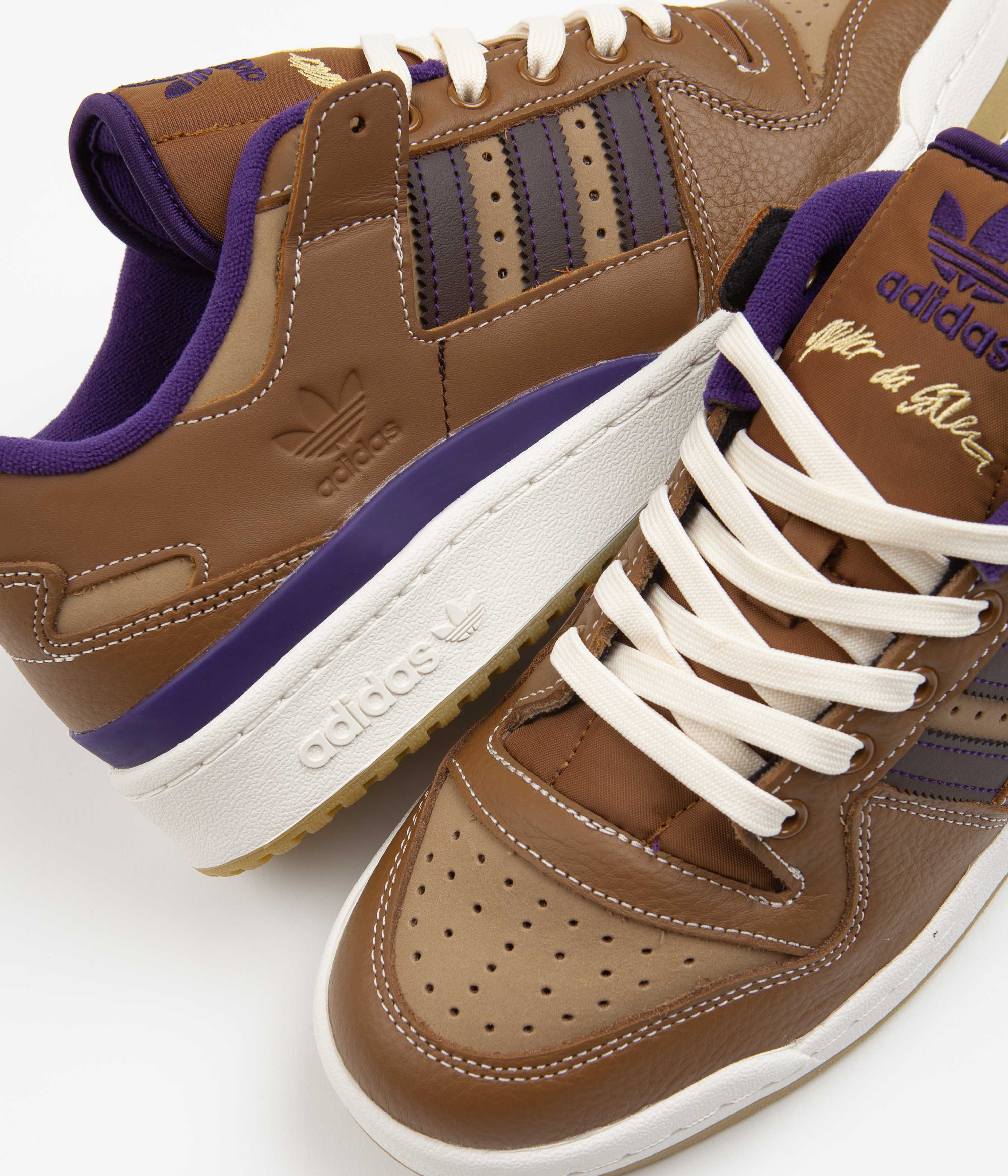 Adidas Heitor Forum 84 Low ADV Sneakers for Men - Wild Brown/Cardboard/Dark Brown | Casual Streetwear Shoes for Everyday Comfort & Style