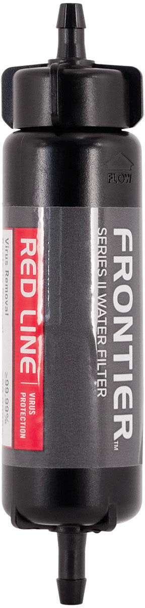 Aquamira H2O Bottle Replacement Filters Series II Red Line - Water Purification for Hiking, Camping & Emergency Preparedness