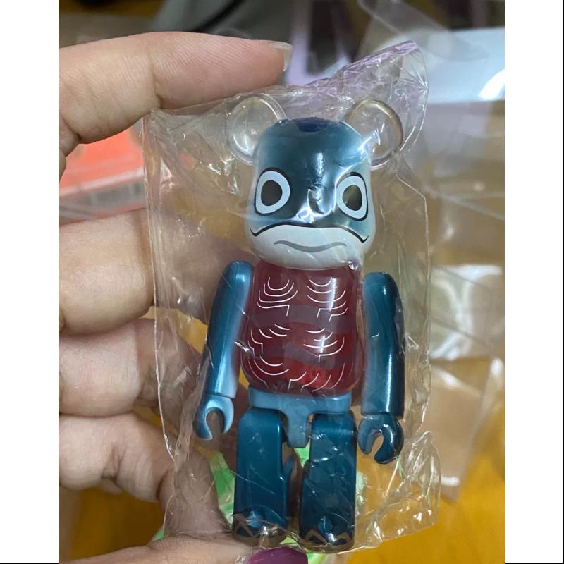 Bearbrick Series 38 SUPER Secret Mame Moyashi Tuna 100% Collectible Figure - Limited Edition Japanese Vinyl Art Toy for Display & Collection - Perfect for Anime Fans, Home Decor, and Gift Giving