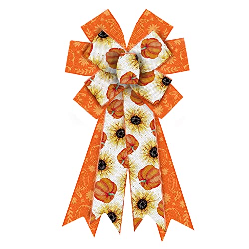 Orange Pumpkin Sunflower