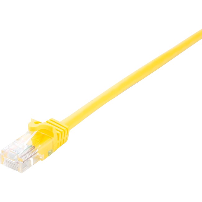 14Ft Cat6 Yellow UTP Ethernet Cable - High-Speed RJ45 Network Patch Cord for Home & Office Internet, Gaming, Streaming, and Smart Devices