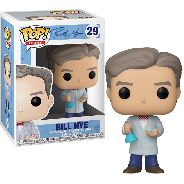 Bill Nye The Science Guy Pop! Vinyl Figure Collectible Toy [29] - Perfect for Science Fans, Office Decor & Pop Culture Collections