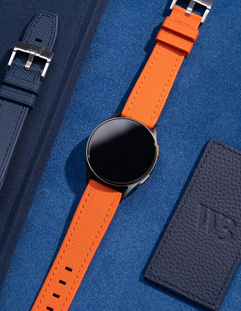 Premium Silicone Replacement Band for Samsung Galaxy Watch 4/5/6 - Durable, Comfortable & Adjustable Strap for Men & Women - Perfect for Running, Swimming & Everyday Wear