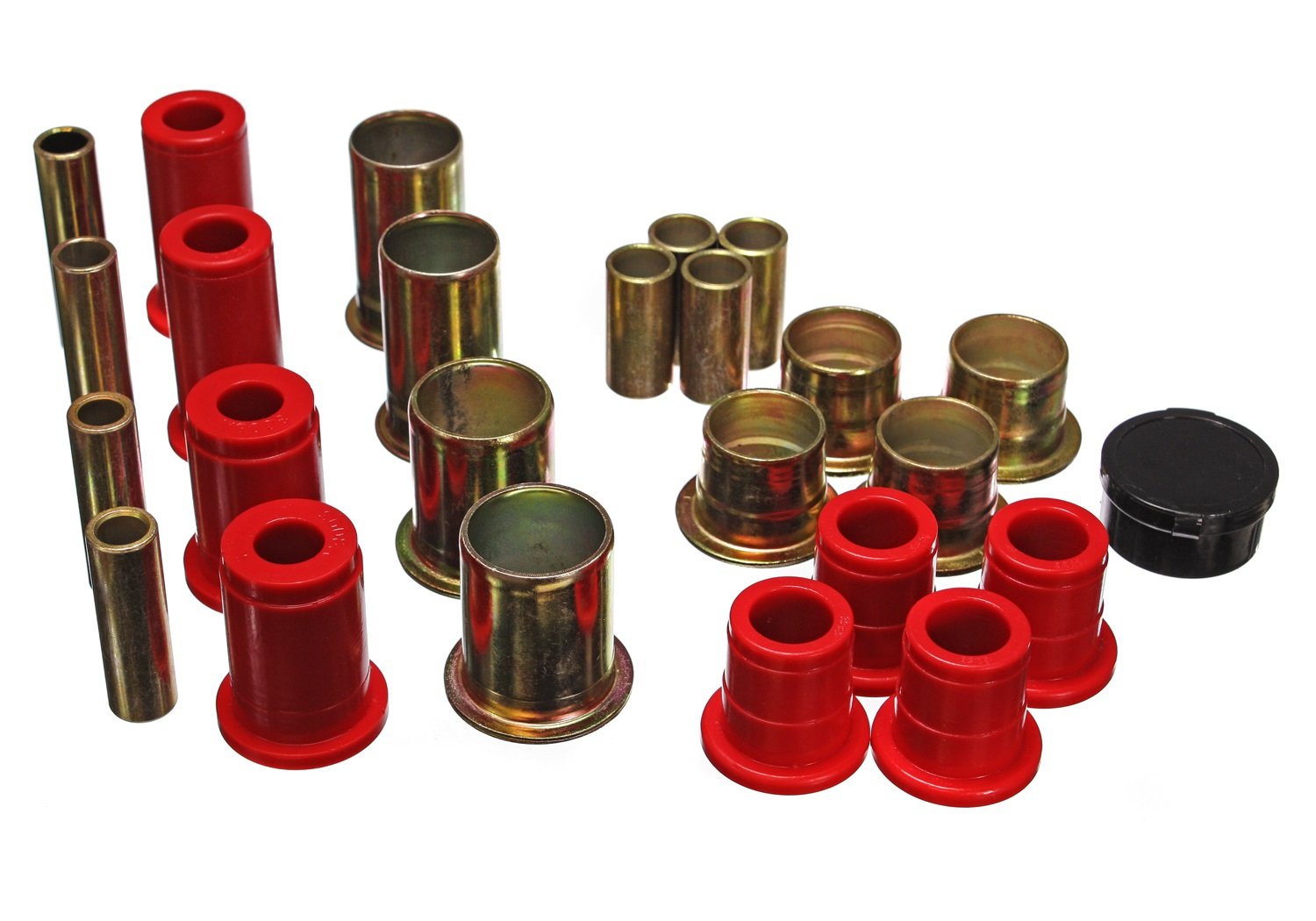 Energy Suspension 3.3162R Red Polyurethane Central Arm Bush for GM Vehicles - Improve Ride Comfort & Control for Chevy, GMC Trucks & SUVs