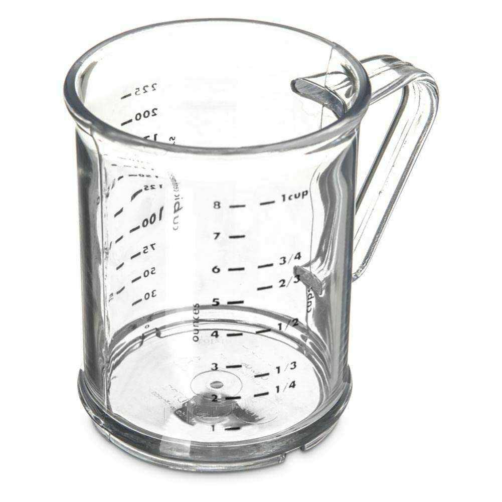 **StateOJ 8 Oz. Measuring Cup Set - Stainless Steel Kitchen Essentials for Baking, Cooking & Liquid Measurement | Perfect for Home, Restaurant & Professional Use**