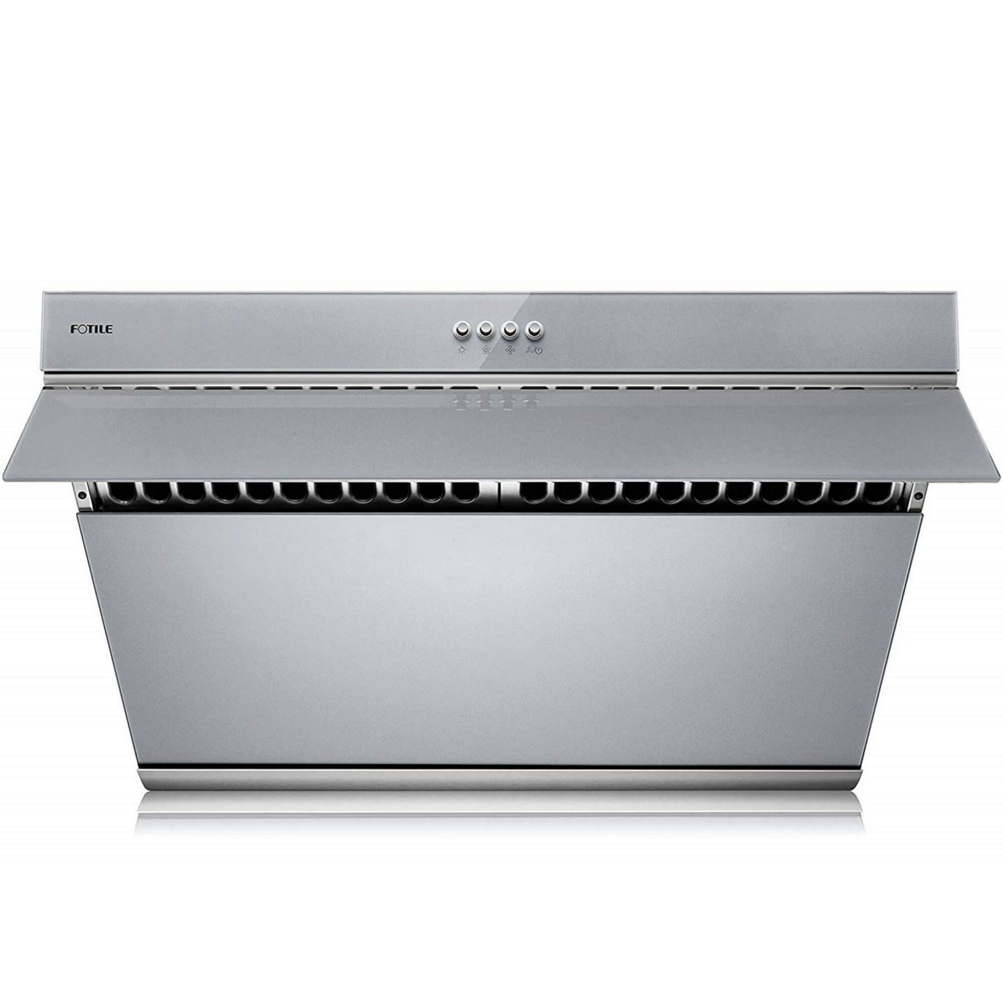 Fotile JQG7522 30-Inch 850 CFM Wall Mount Range Hood with Push Button Controls - Stainless Steel Kitchen Vent Hood for Gas Stoves, Cooking Smoke Removal - Perfect for Modern Home Kitchens & Open Concept Designs