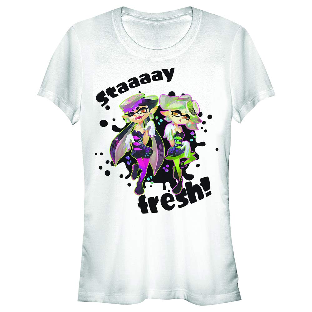 Nintendo Splatoon Stay Fresh T-Shirt for Kids | Official Licensed Gaming Apparel | Perfect for Cosplay, Gaming Events & Everyday Wear