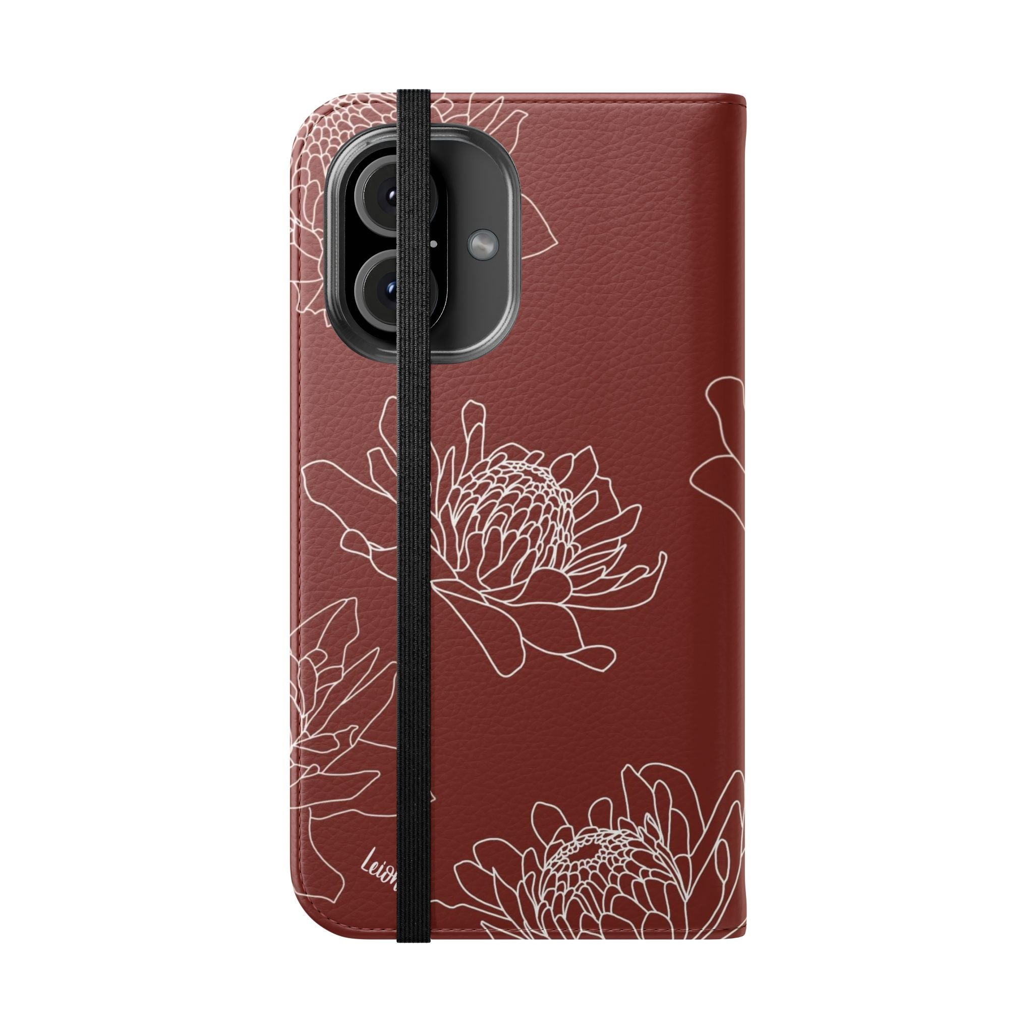 Torch Ginger Folio Case - Elegant & Durable Phone Cover for iPhone & Samsung - Perfect for Travel, Work & Everyday Use