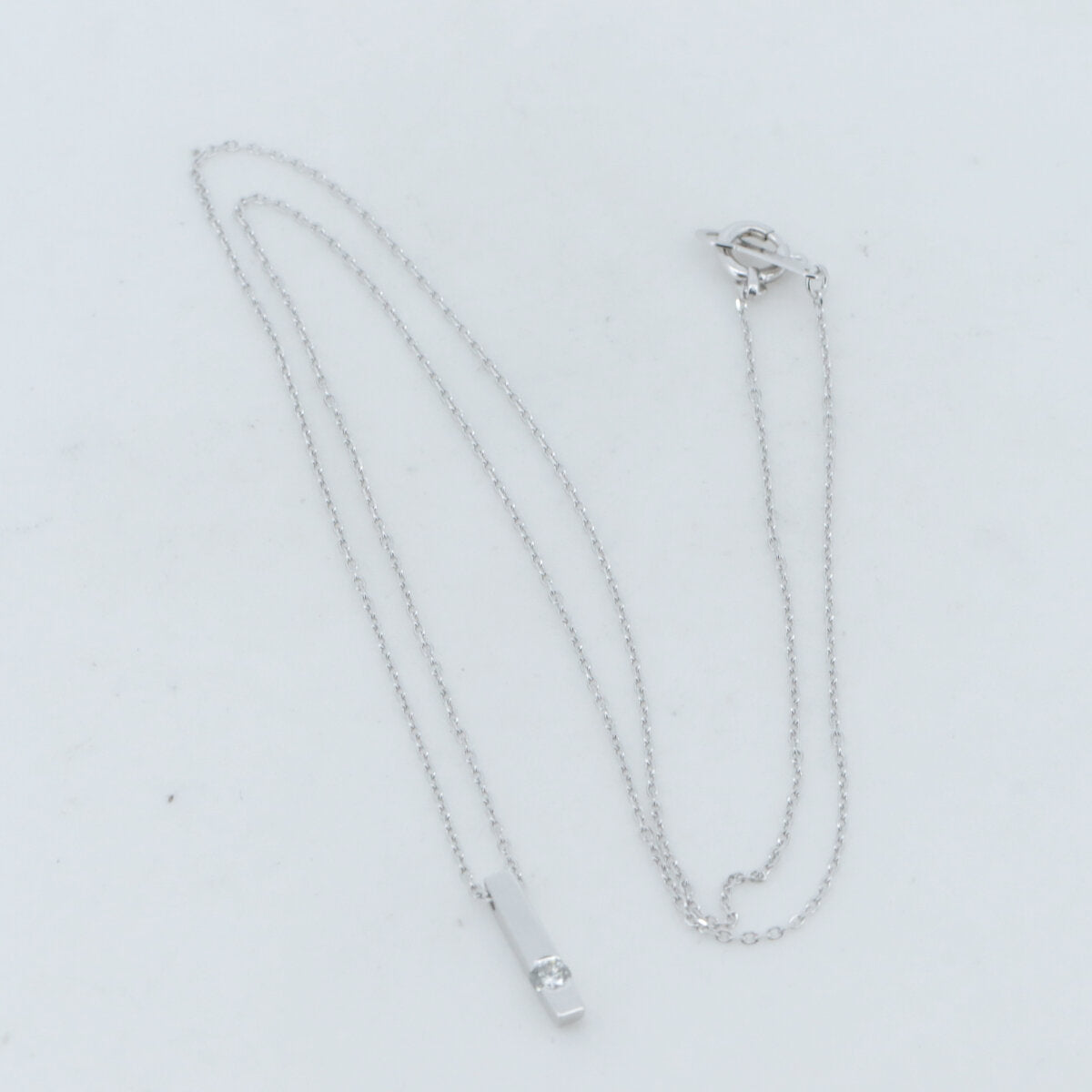 4℃ Diamond 18K White Gold Necklace for Women - Elegant Pendant Jewelry Gift for Anniversary, Wedding & Special Occasions
