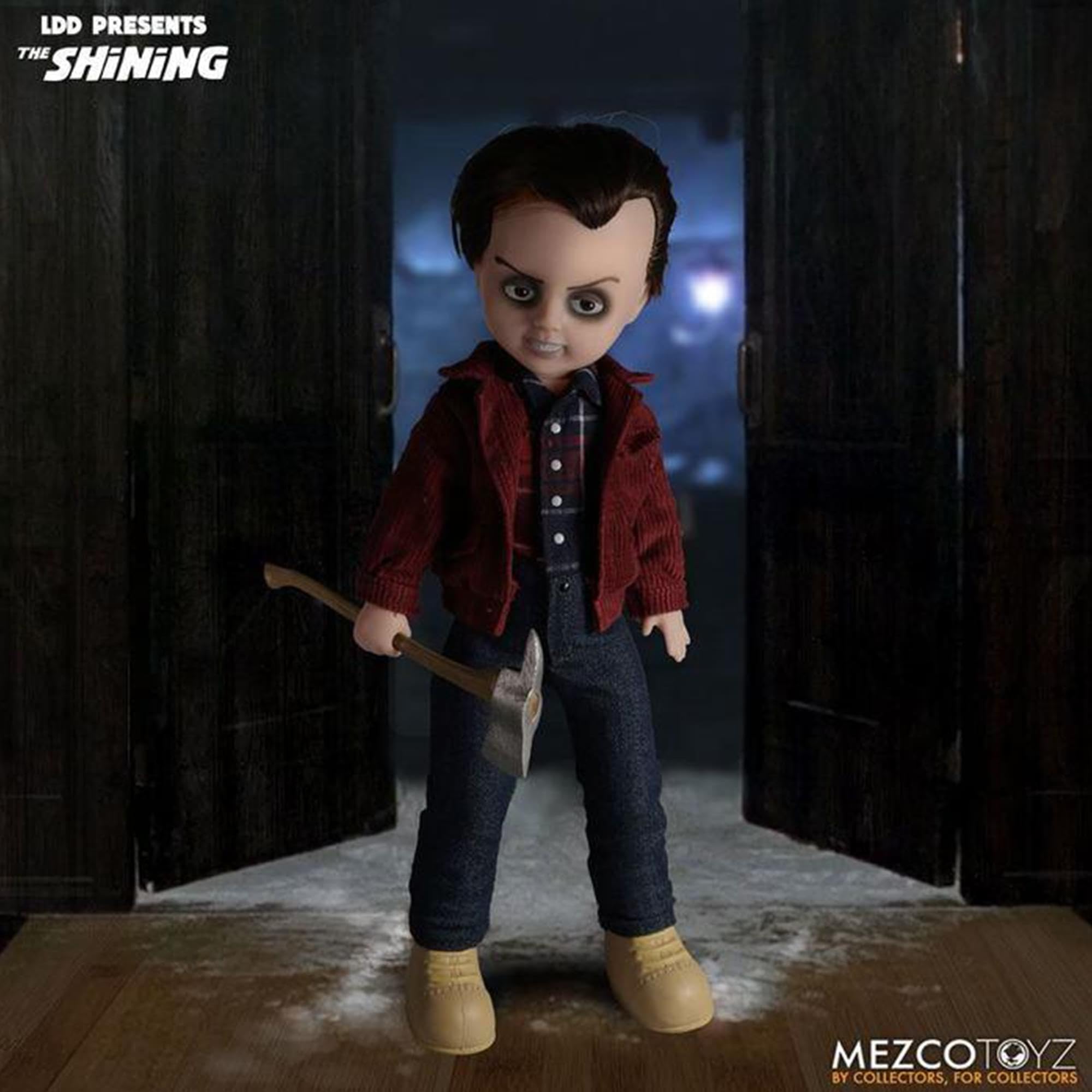 Mezco Living Dead Dolls The Shining Jack Torrance Action Figure - 12cm x 25cm Horror Collectible - Perfect for Halloween Decor & Stephen King Fan Collections