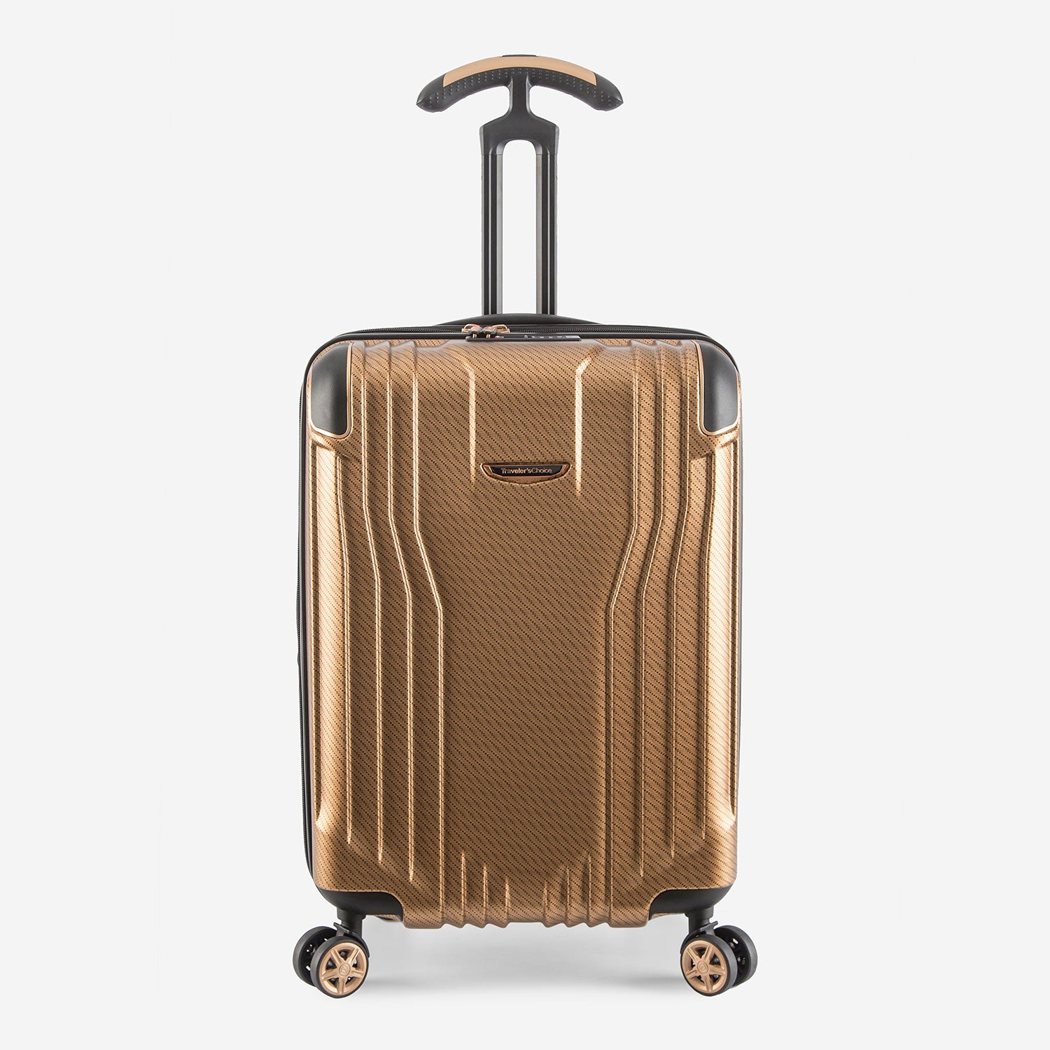 Continent Adventurer Carry On Luggage - Lightweight Durable Suitcase for Travel & Business Trips - Perfect for Airplanes, Trains & Weekend Getaways