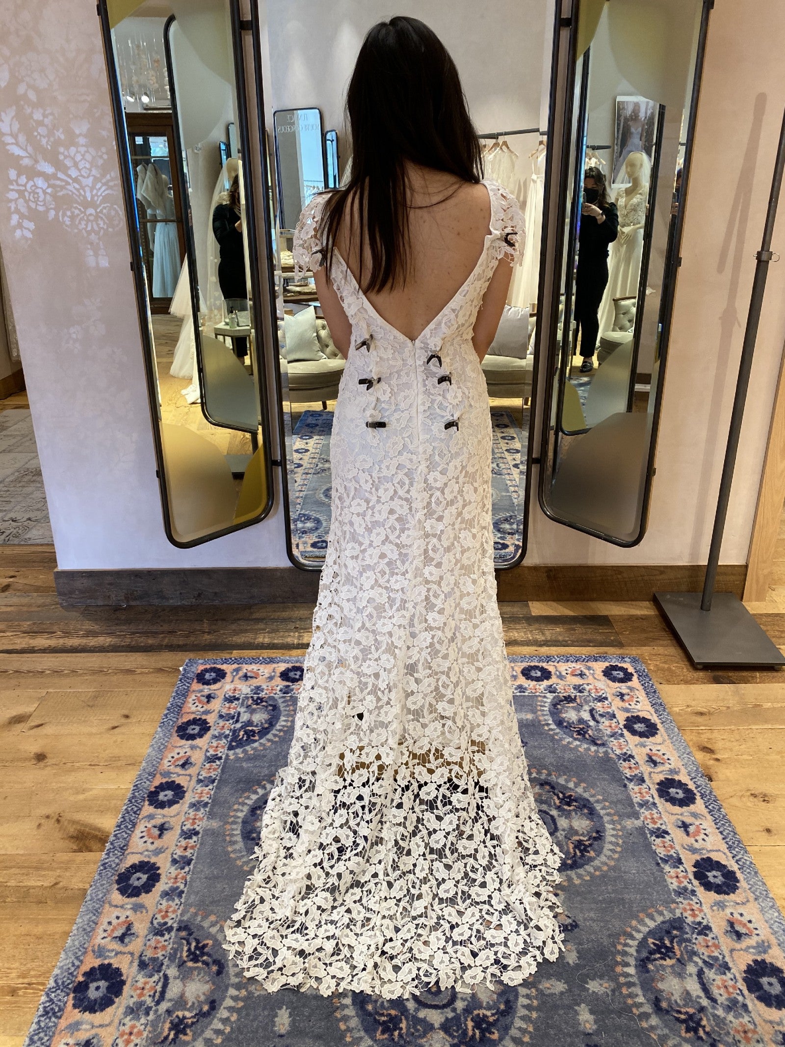 BHLDN Wtoo Francila Wedding Gown - Elegant Lace Bridal Dress for Bride, Perfect for Beach, Garden & Formal Weddings