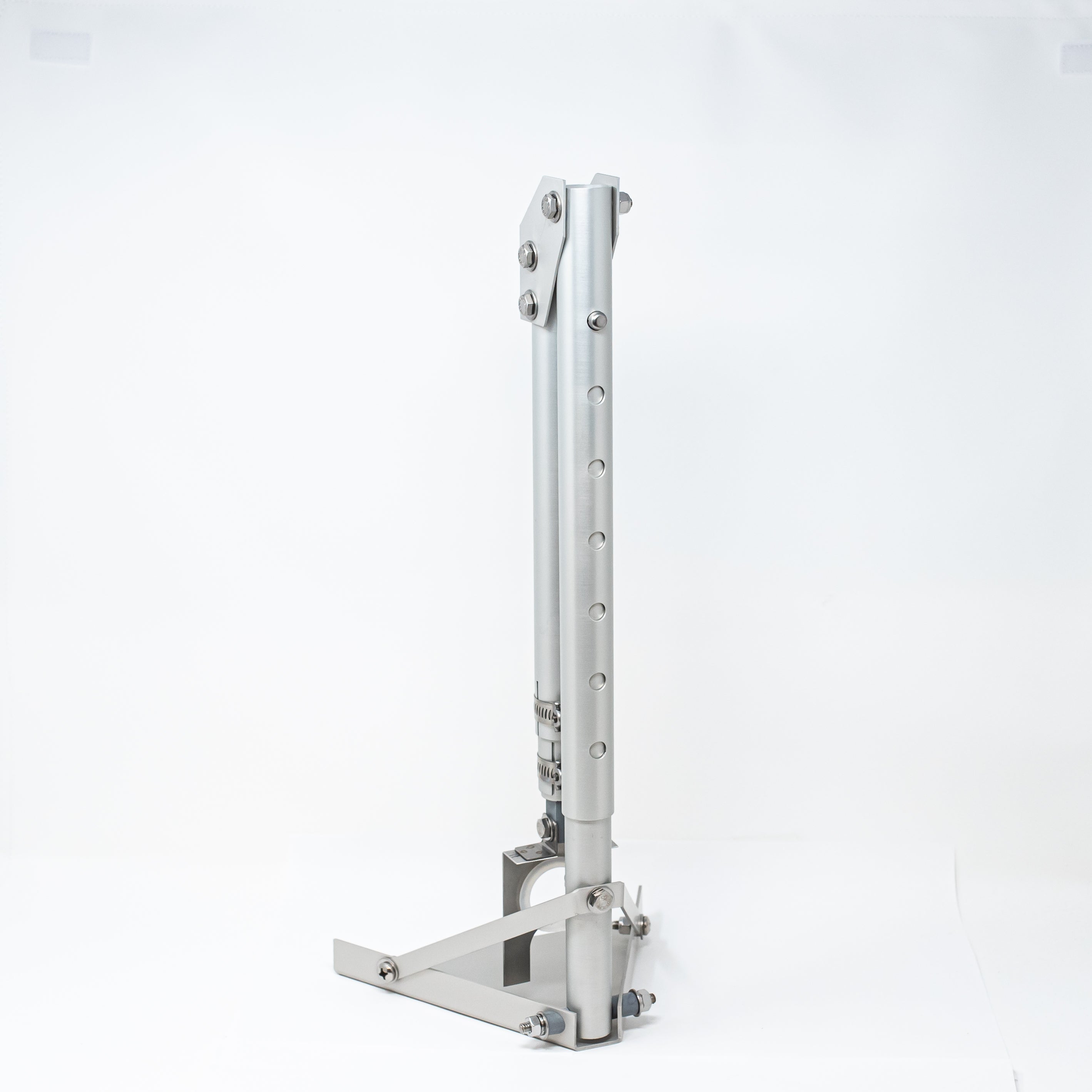 Stainless Steel Floor Mount Bracket for Ultrasonic Sensors - Secure & Durable Installation for Industrial Automation & Robotics