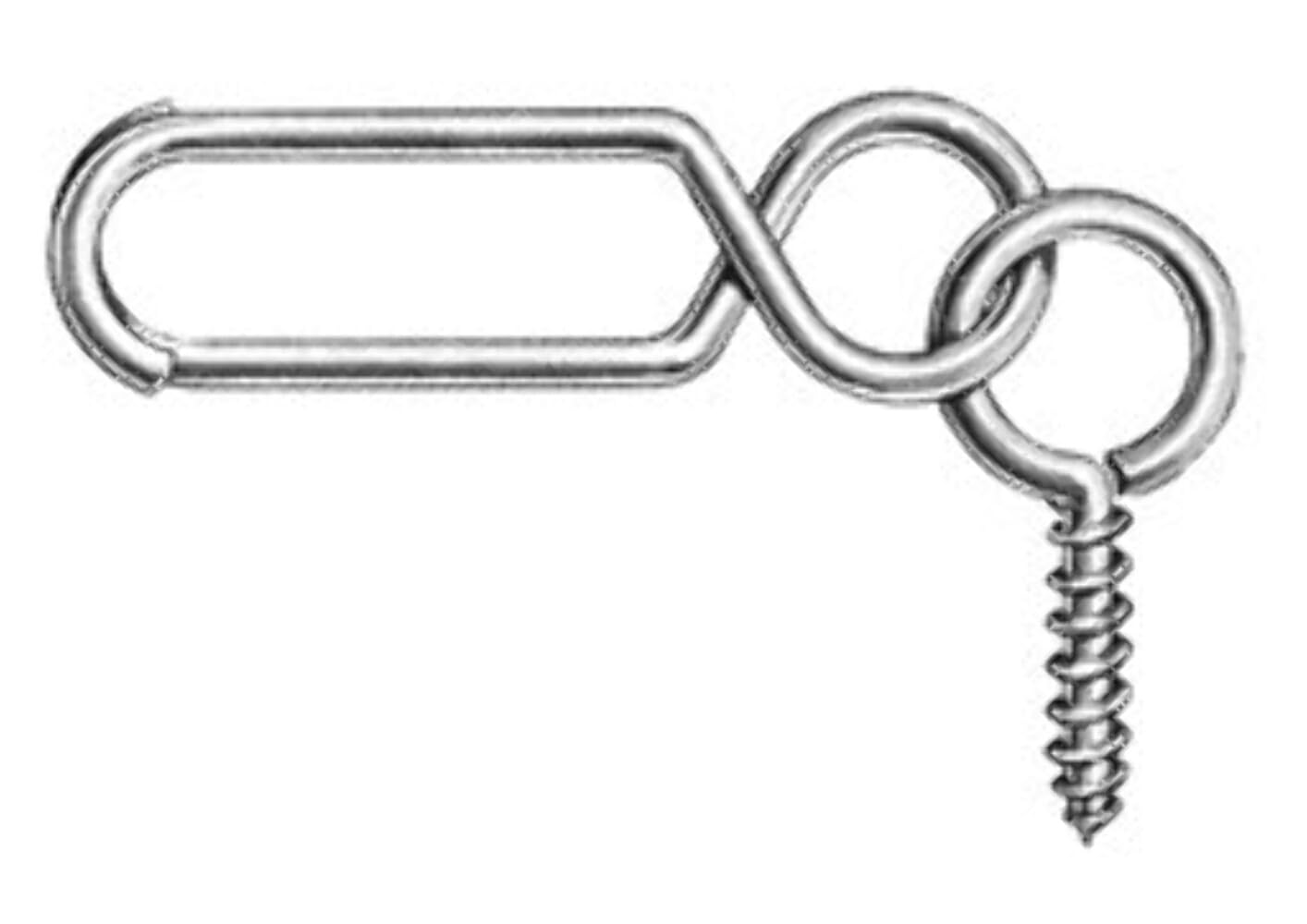 Jabsco Skipper Flag Clips - 4 Pack (34560-0000) | Durable Marine Flag Fasteners for Boats, Yachts & Nautical Decor | Perfect for Sailing, Fishing & Water Sports