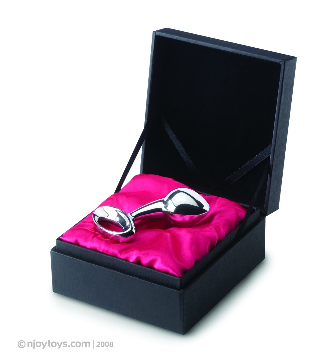 NJOY Medium Pure Plug - Premium Silicone Anal Plug for Comfort & Pleasure - Perfect for Beginners & Experienced Users - Great for Solo Play & Couples Use