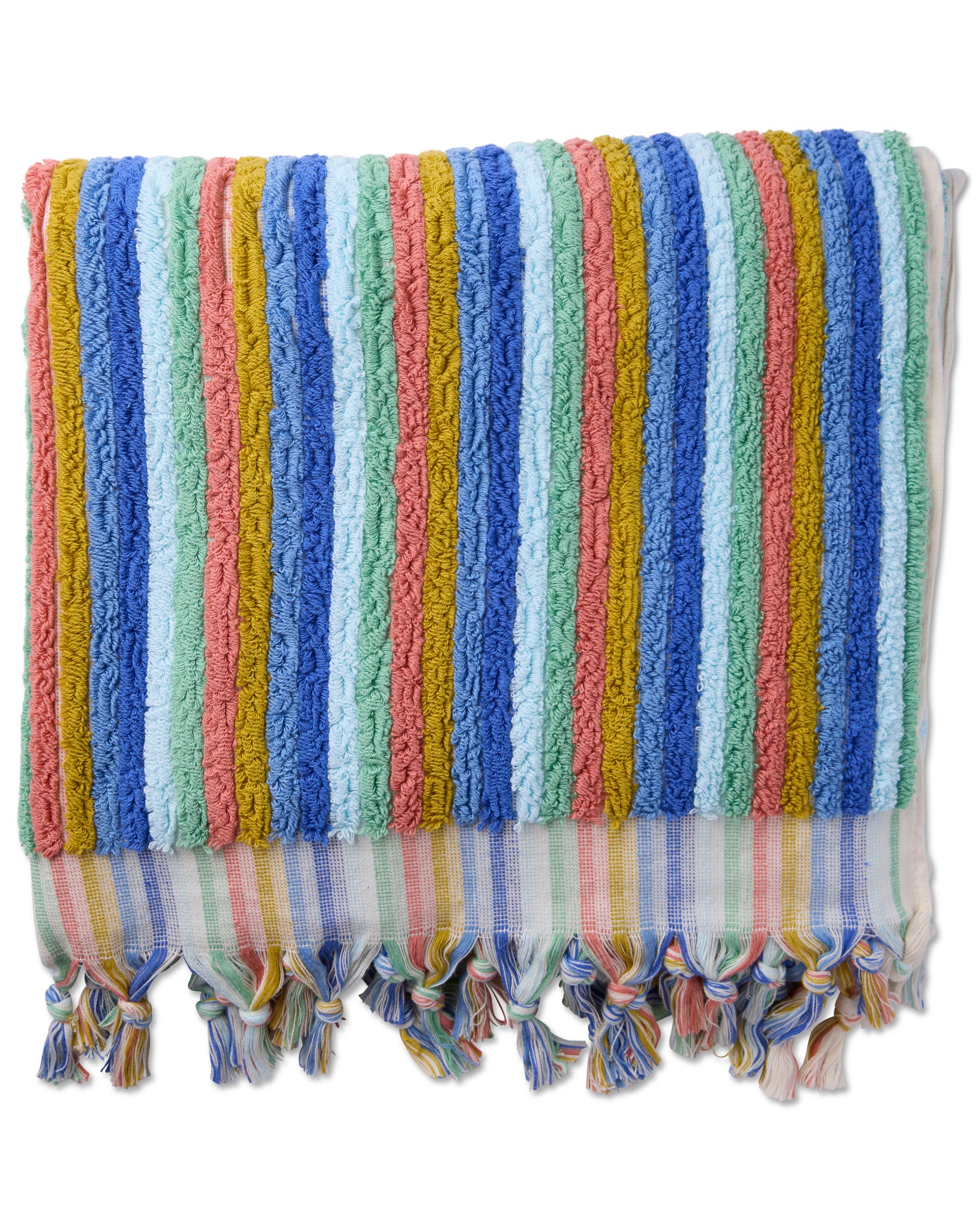 Premium Madeira Stripe Turkish Bath Towel - Soft & Absorbent Cotton Towel for Spa, Beach & Luxury Bathroom - Quick Dry & Lightweight for Travel & Gym Use