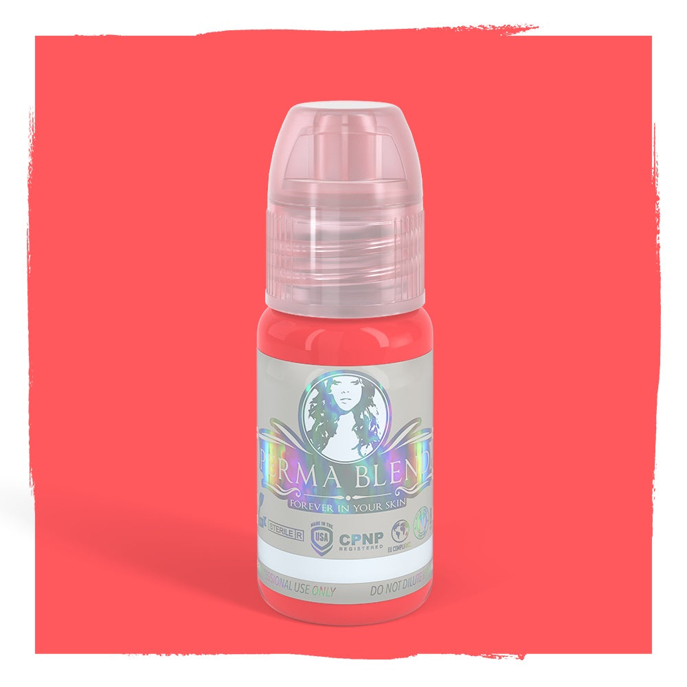 Perma Blend Inga Lip Pigment - Long Lasting Lip Tattoo Ink for Hen Parties, Bridal Makeup & Permanent Lip Blush Tattoos