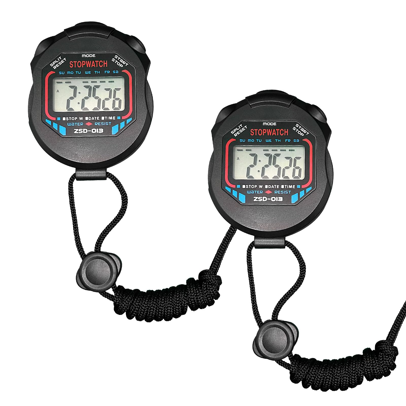 Professional Digital Stopwatch with Large Display - Multi-Function Sports Timer for Track & Field, Swimming, Coaching - Style A | Perfect for Athletes, Trainers & Gym Workouts