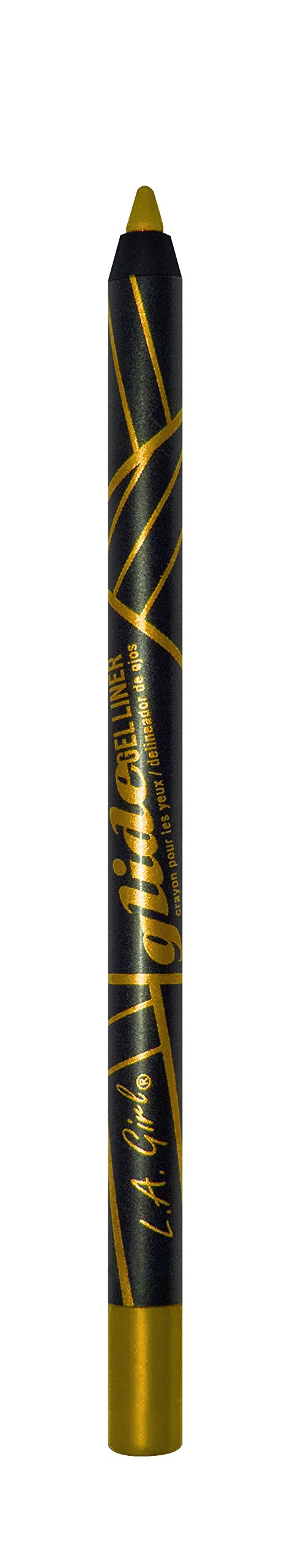 L.A. Girl Glide Eye Liner Pencil - 360 Goldmine Waterproof Eyeliner for Smudge-Proof & Long-Lasting Makeup | Perfect for Everyday Wear, Night Out & Professional Makeup Looks