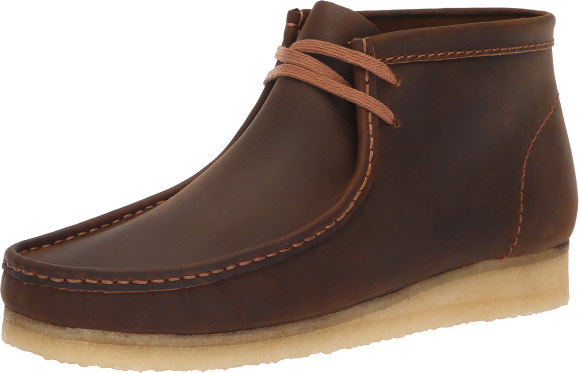 Clarks Men's Wallabee Boot - Comfortable Suede Chukka Boots for Casual Wear & Outdoor Walking - Perfect for Work, Travel & Everyday Style