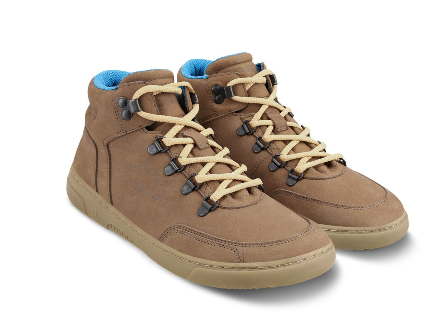 Barefoot Sneakers for Men & Women - Barebarics Element Minimalist Shoes in Walnut Brown | Lightweight & Flexible for Running, Hiking & Everyday Wear