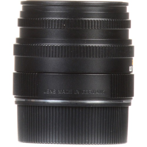 Leica Summicron M 50mm f/2.0 Manual Focus Prime Lens for Leica M Mount Cameras - Black | Perfect for Street Photography, Portraits & Low Light Shooting