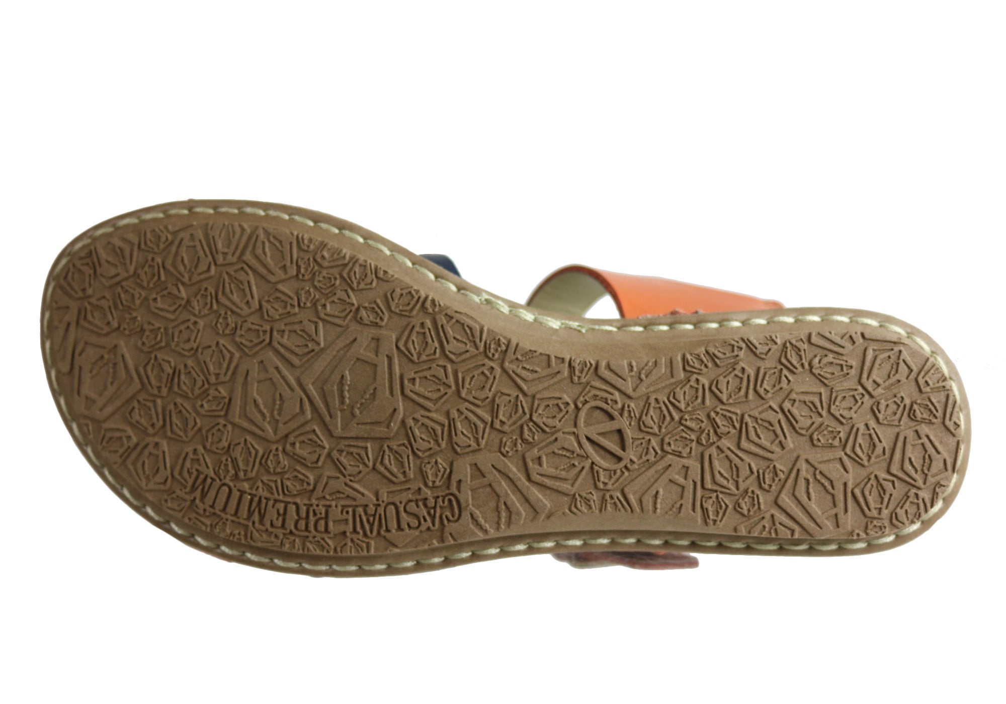 Andacco Aprili Women's Comfortable Flat Leather Sandals - Handmade in Brazil - Perfect for Beach, Vacation & Summer Outfits