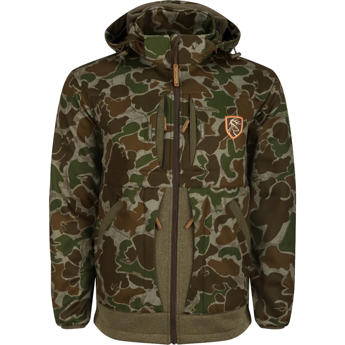 Drake Waterfowl Stand Hunter's Endurance Jacket with Agion Active XL Scent Control Technology - Waterproof Hunting Jacket for Men, Camo Outerwear with Odor Elimination - Ideal for Duck Hunting, Turkey Hunting & Outdoor Adventures
